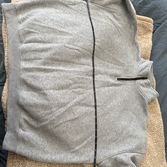 Taylor Swift Gray The Eras Tour  1/4 Zip-Up Sweater - Picture 13 of 15